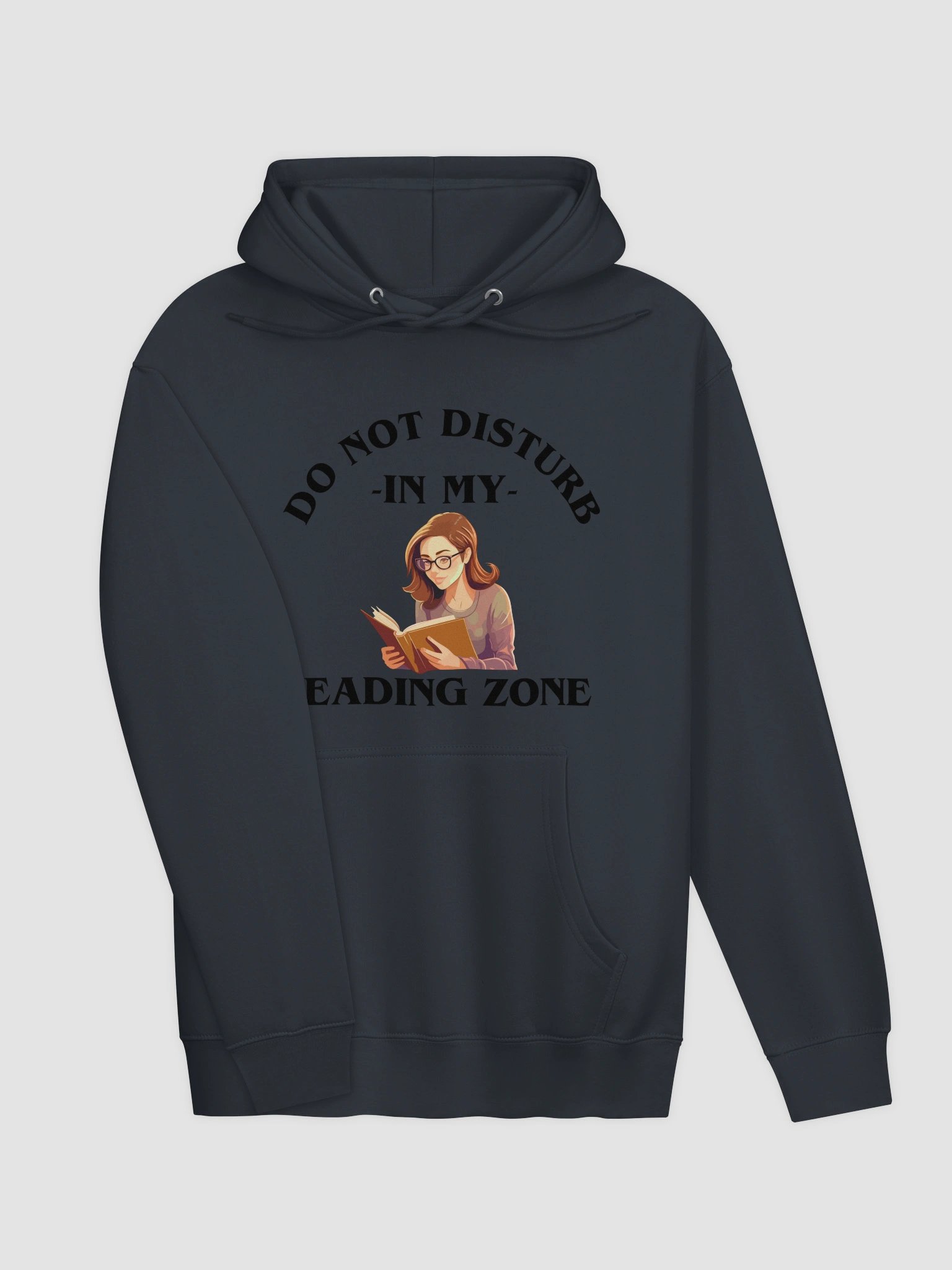 Do Not Disturb: My Reading Zone Hoodie product image (14)