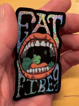 Eat Fiber Sticker product image (1)