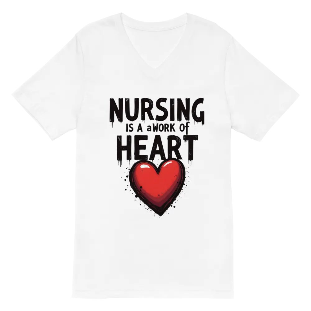 Heartfelt Nursing V-Neck Tee product image (2)