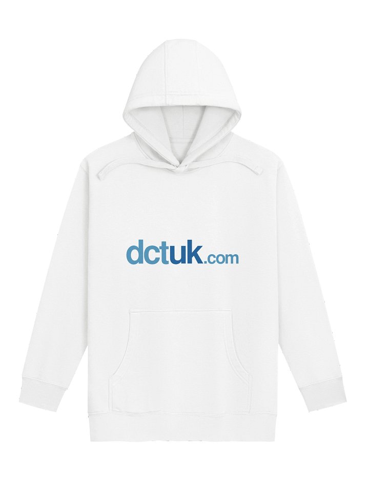 DCTUK White Hoodie product image (1)