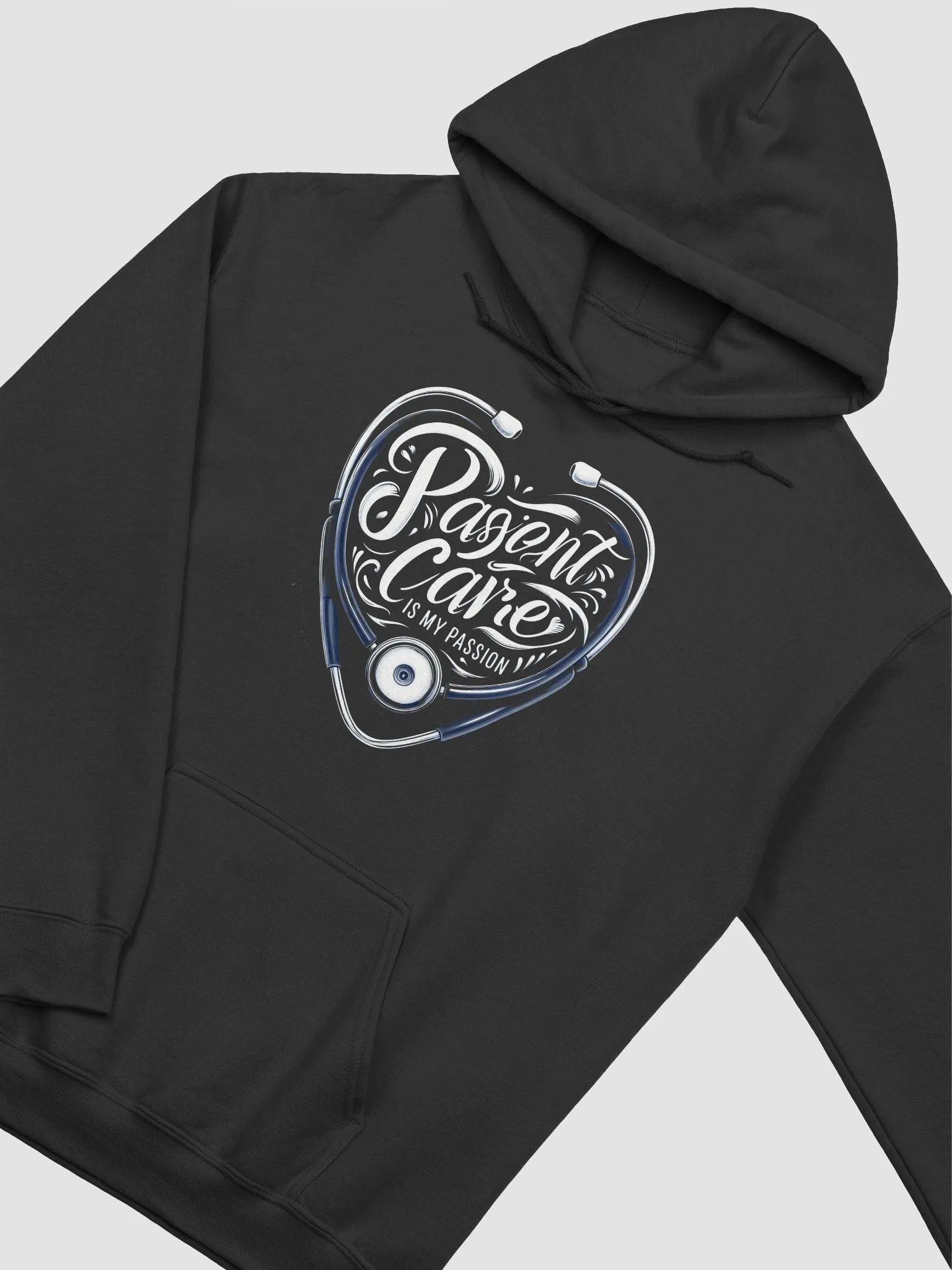 Passion for Patient Care Heart Stethoscope Care Hoodie product image (17)