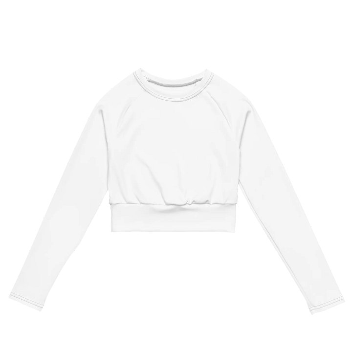 House Music Crop Longsleeve product image (2)