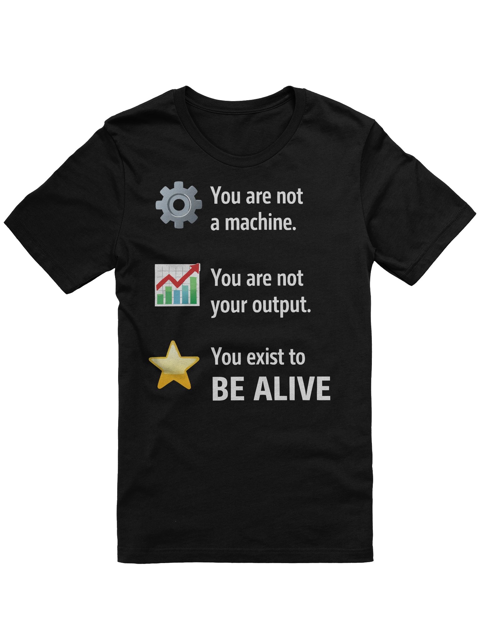 Be Alive dark color Tee product image (2)