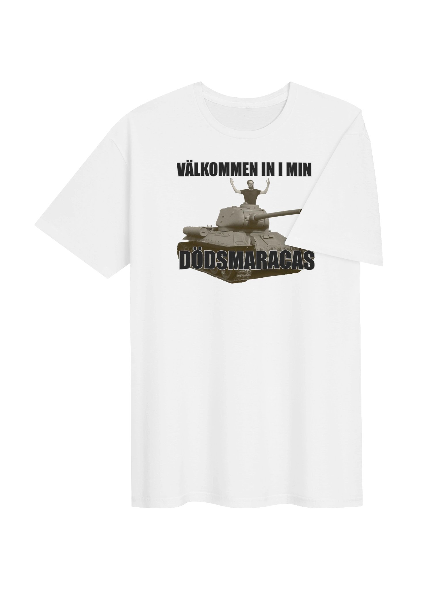 Välkommen in i min dödsmaracas! (Herr T-shirt) product image (4)