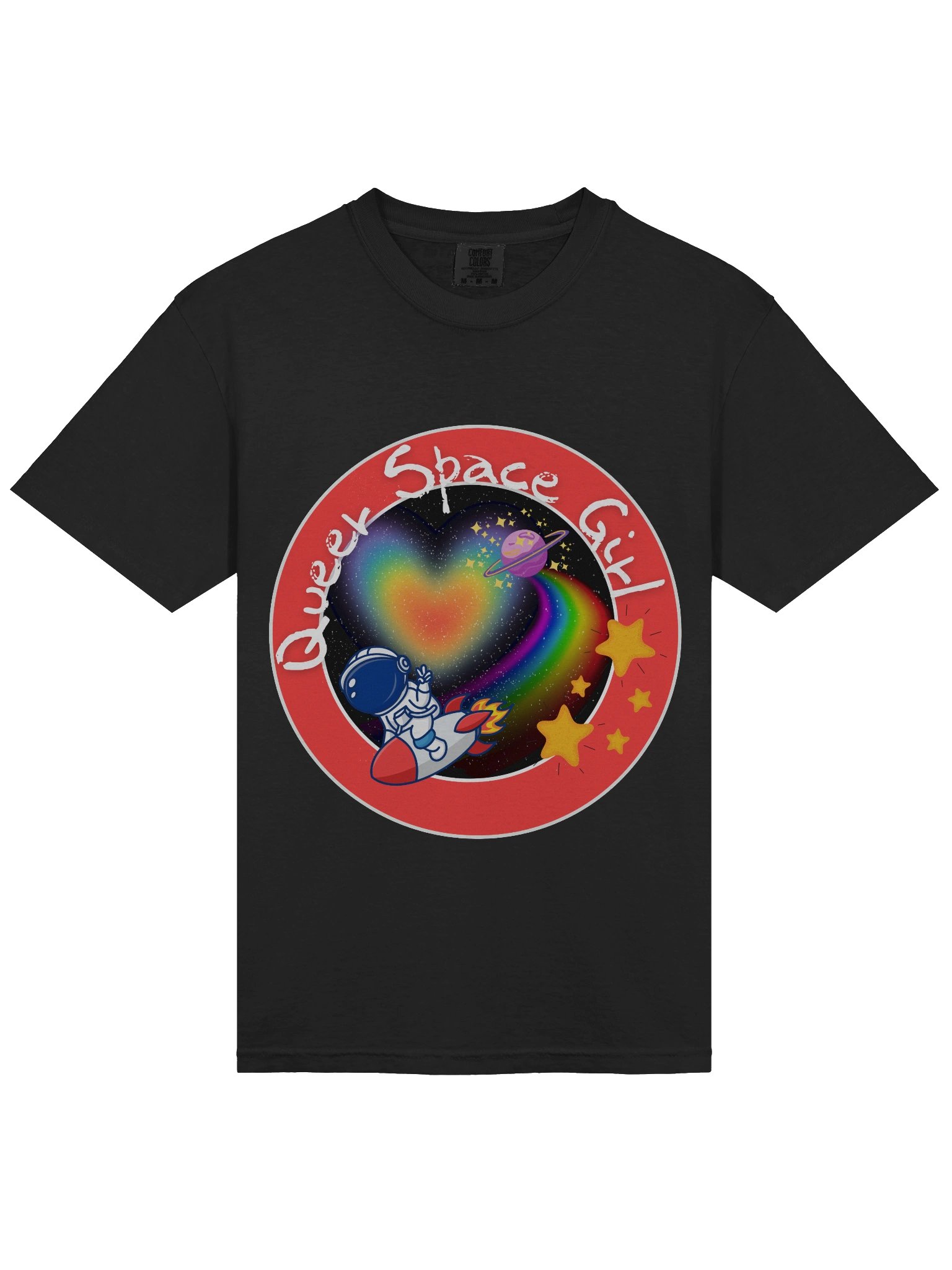 Queer Space Girl T-Shirt product image (5)