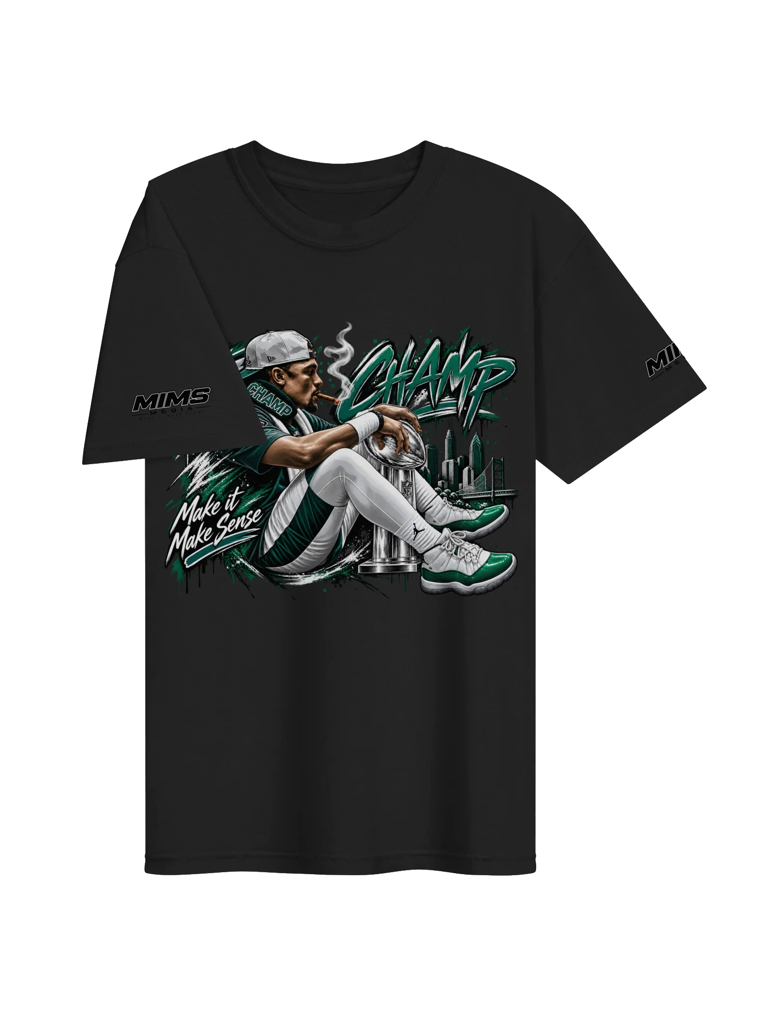 CHAMP Eagles Cigar Skyline Tee product image (8)