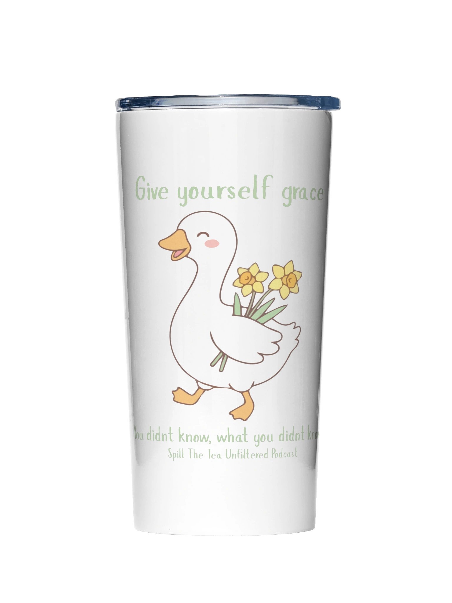 Give Yourself Grace Podcast Tumbler product image (1)
