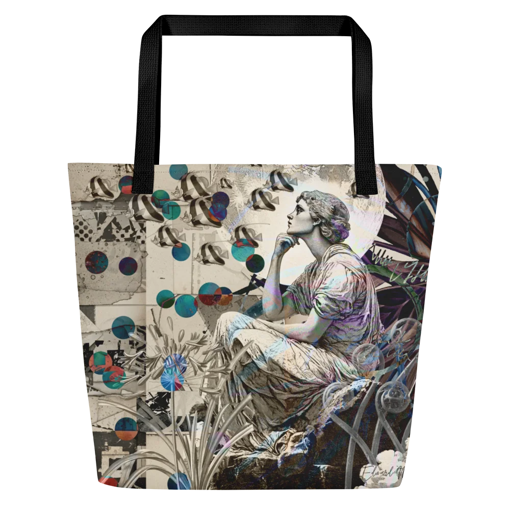 Sueño de Luna (Moon Dream) by Edward Martin Tote Bag product image (1)
