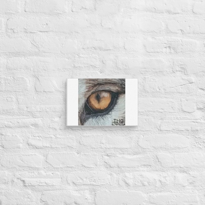 Wolf Eye Digital Drawing Print Canvas product image (8)