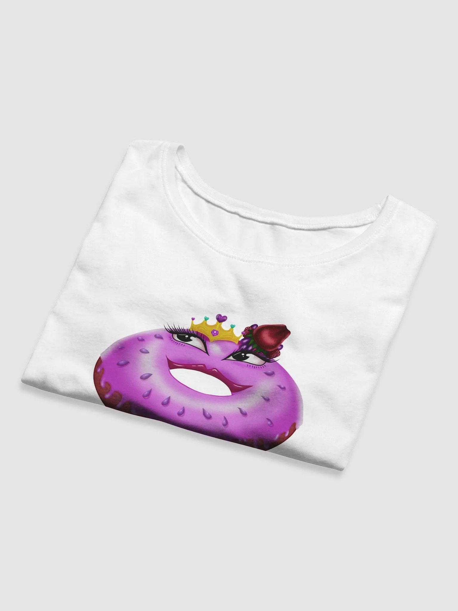 Queen of the Donuts Crop Top product image (30)