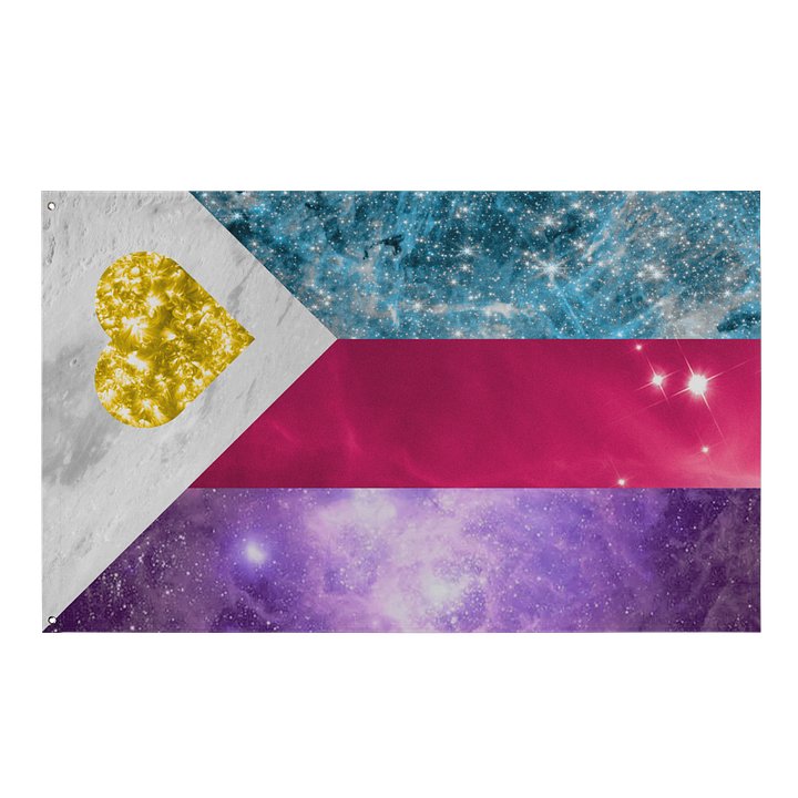 Poly Space Pride Flag product image (1)