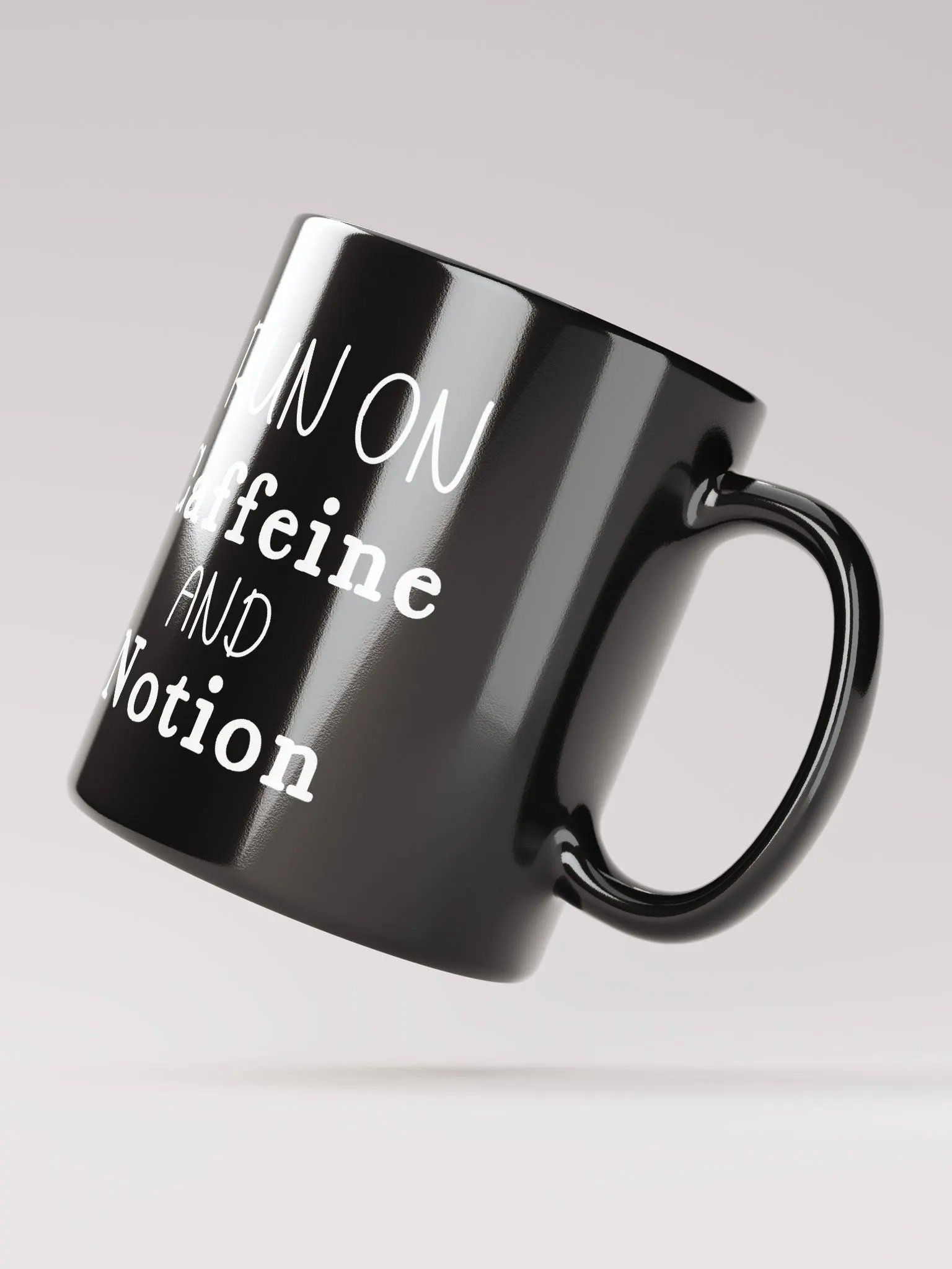 Black Caffeine and Notion Lover Mug product image (4)