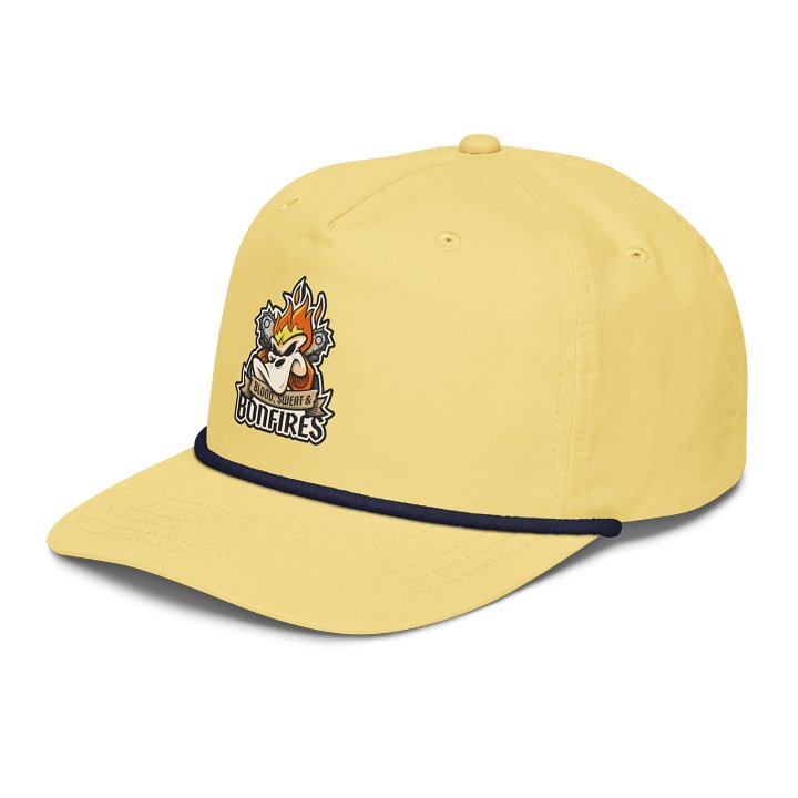 Flaming Duck – Quack & Tee Rope Cap product image (2)