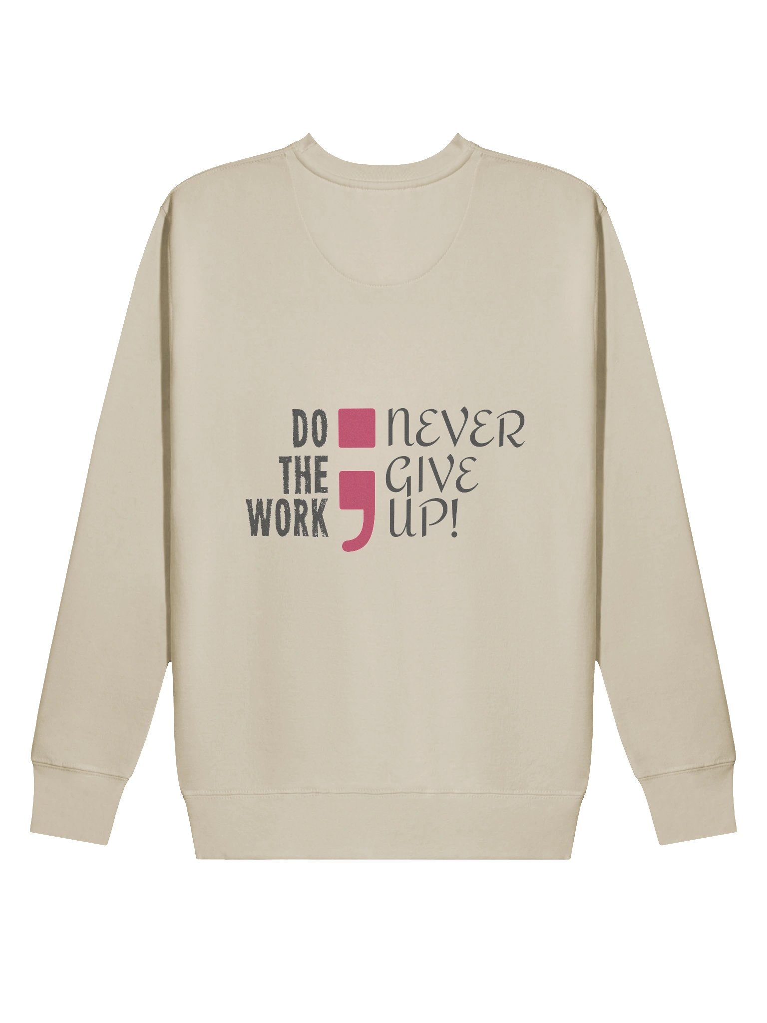 Never Give Up Semicolon Sweatshirt product image (30)