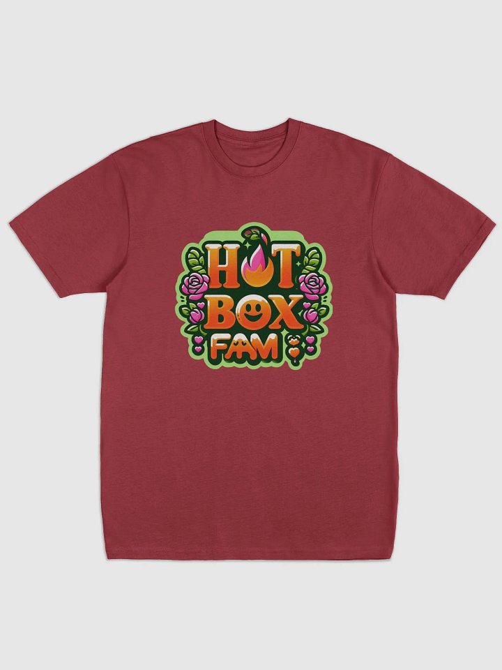 HOT BOX FAM ORANGE ROSE TEE product image (3)