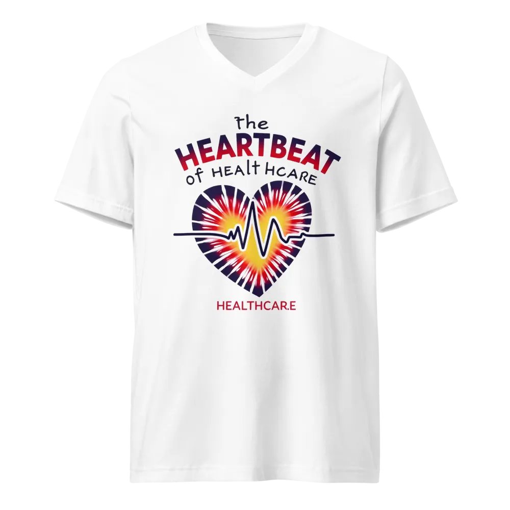 Vitality Pulse Healthcare V-Neck Tee product image (1)
