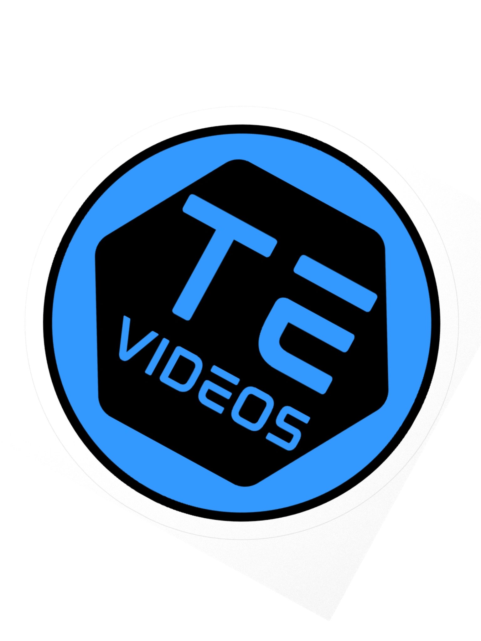 TE Logo Sticker - Blue product image (2)