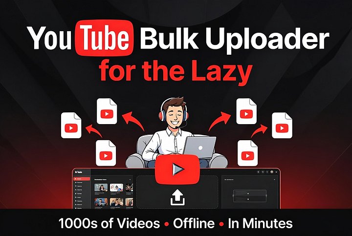 YouTube Bulk Uploader SEO Tool (Social Media Software) product image (1)