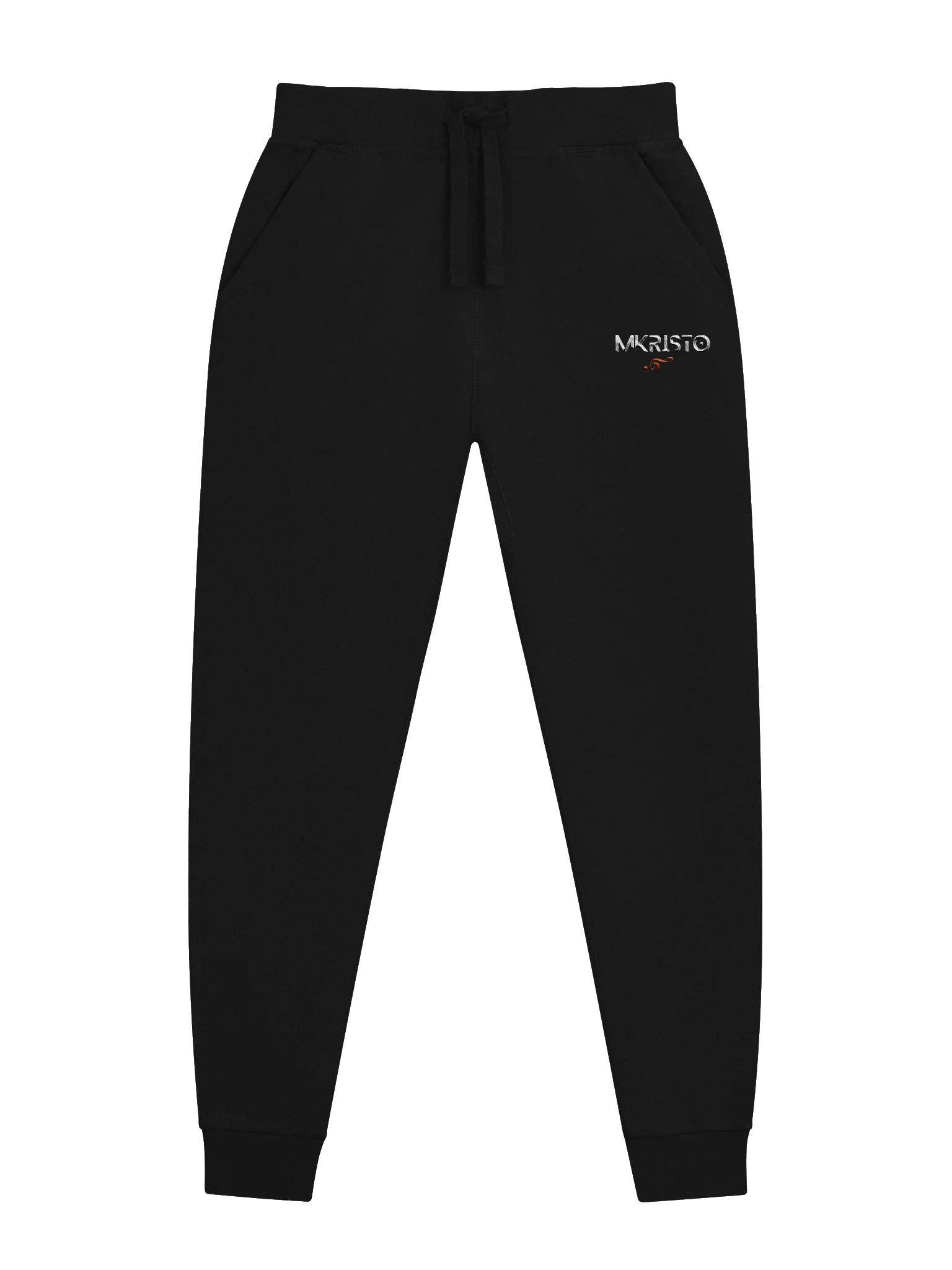 MKRISTO Orange Note Fleece Joggers