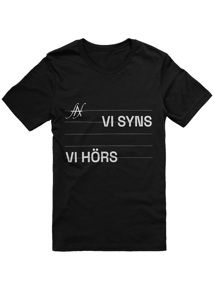 Vi syns, vi hörs, svart product image (1)