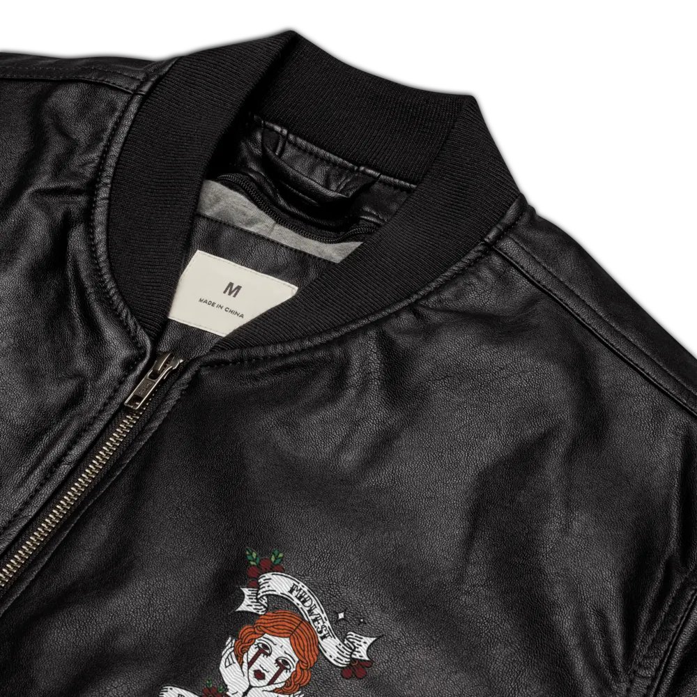 She's a Cancer - Faux Leather Jacket product image (12)