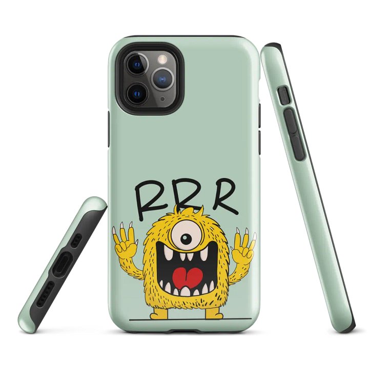 Monster with a Message iPhone® Tough Case product image (2)