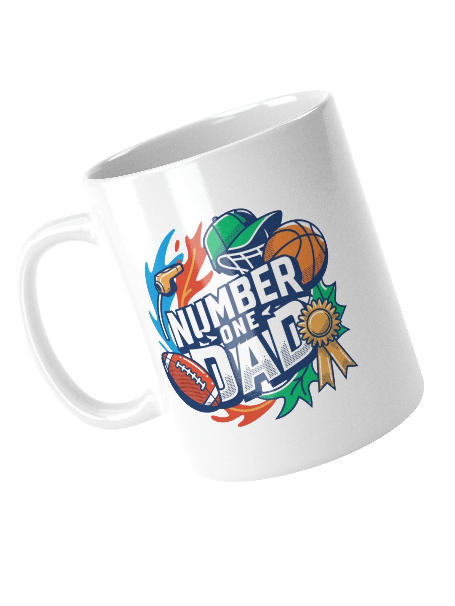 Number One Dad Father’s Day Coffee Mug product image (15)