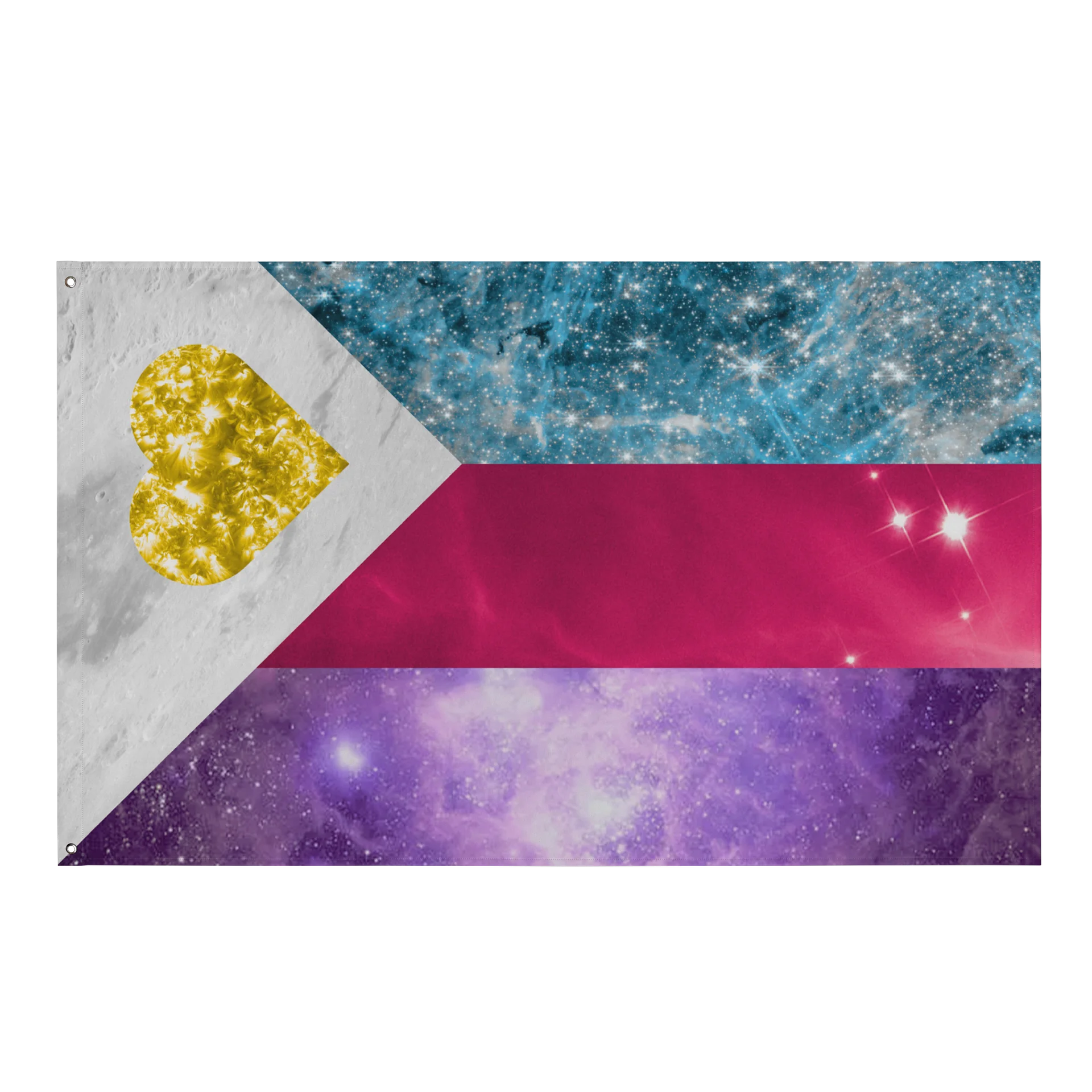 Poly Space Pride Flag product image (1)