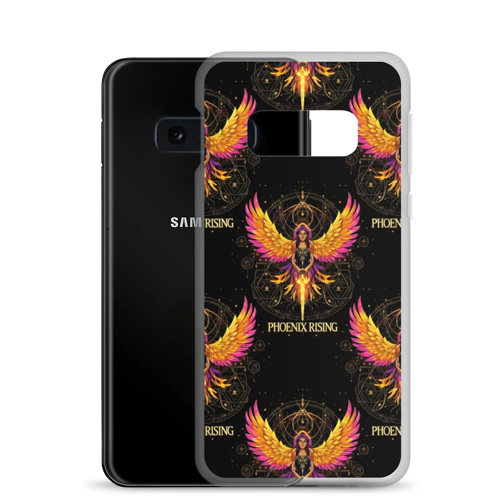 Phoenix Rising Samsung® Clear Case product image (24)