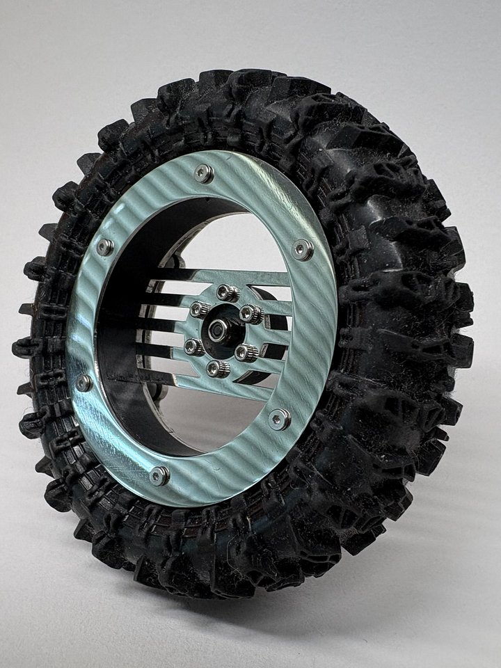 1.8" v1 Floater Wheels - "Stunner" wheel face with "Horizon" floater product image (2)