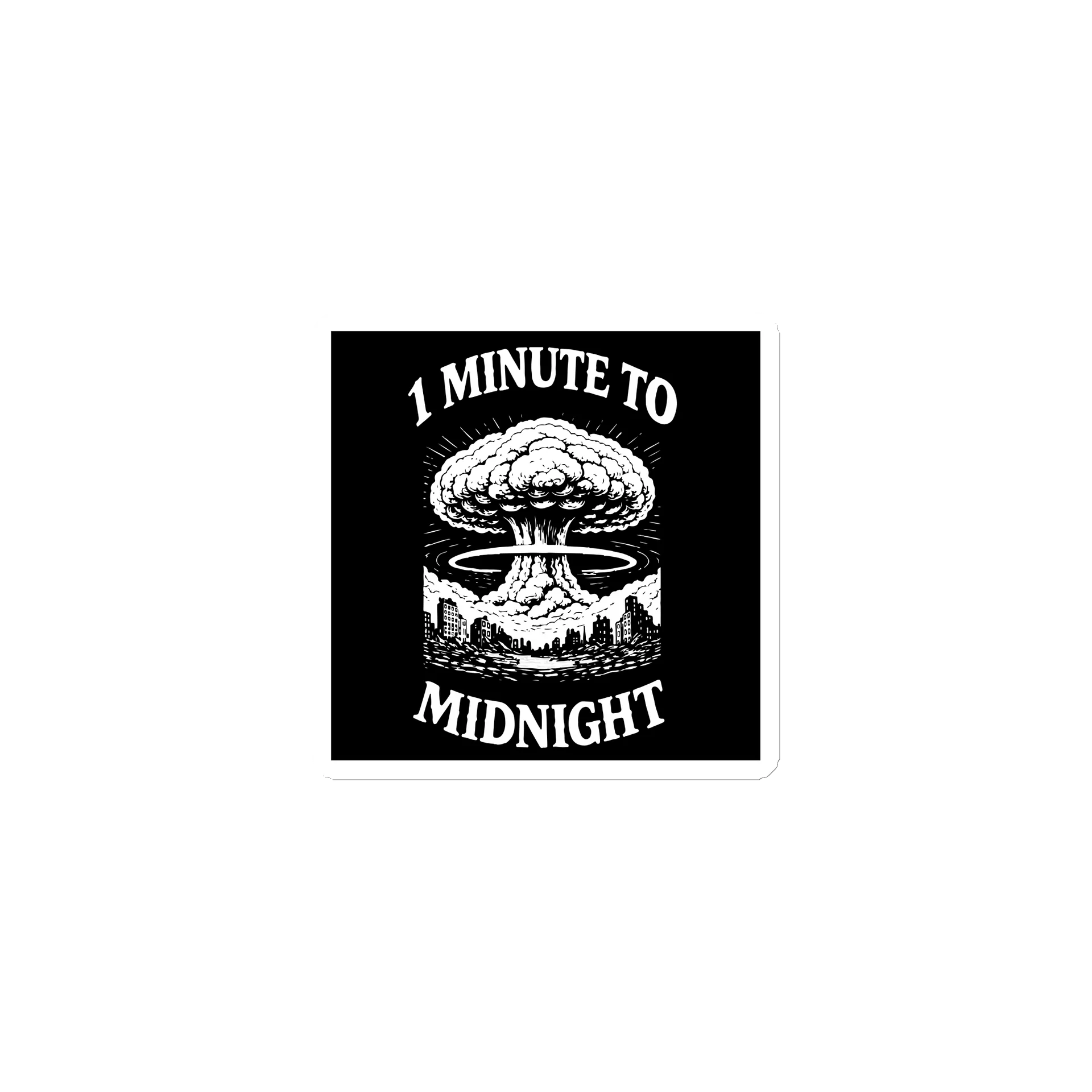 1 Minute to Midnight - Magnet product image (1)