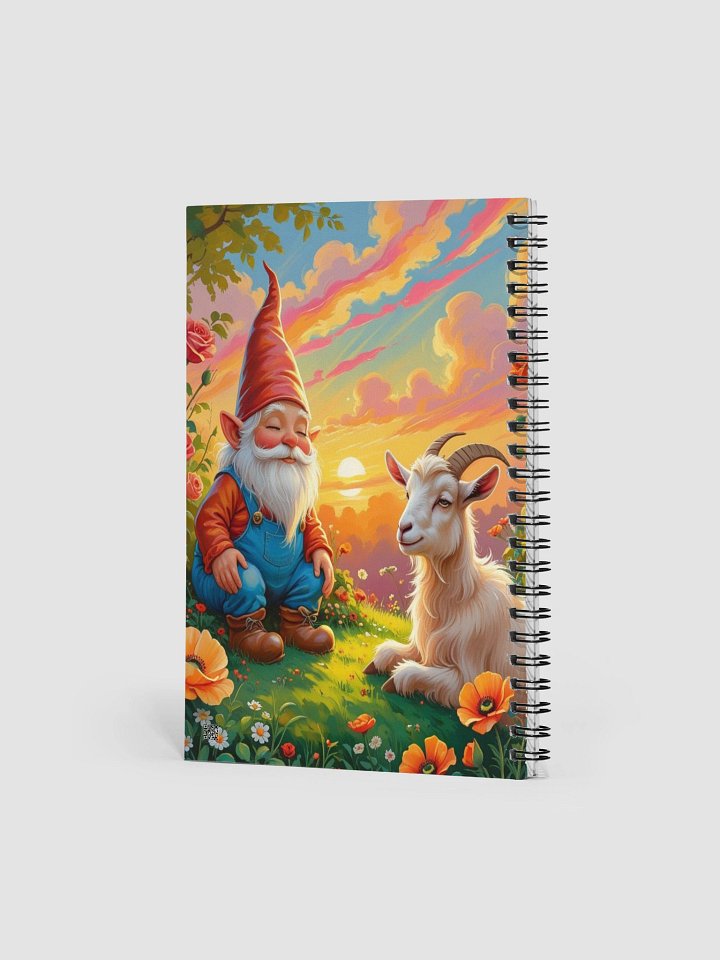 Enchanted Gnome Spiral Notebook product image (2)