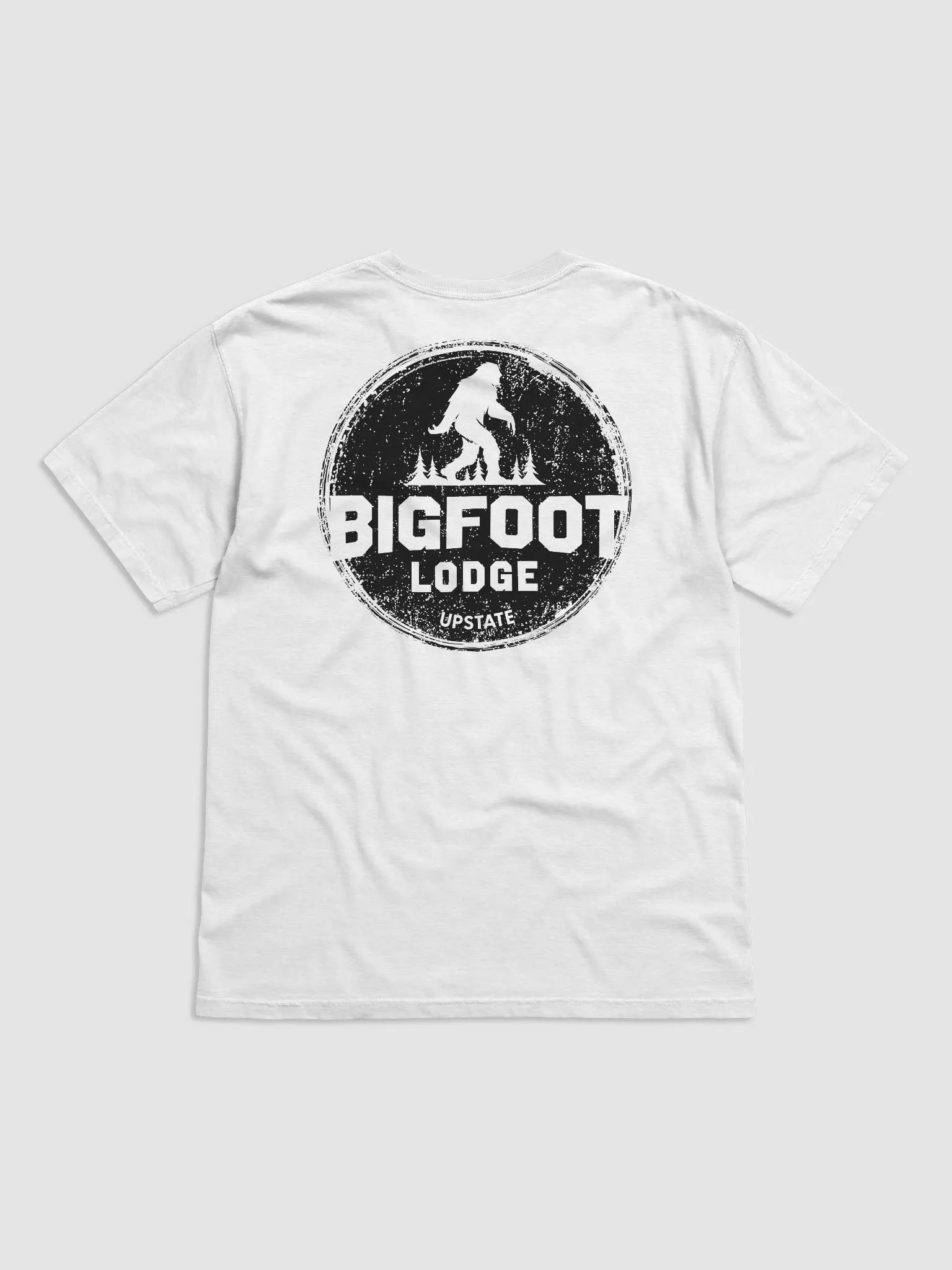 Bigfoot Lodge Upstate White Compass Tee product image (2)