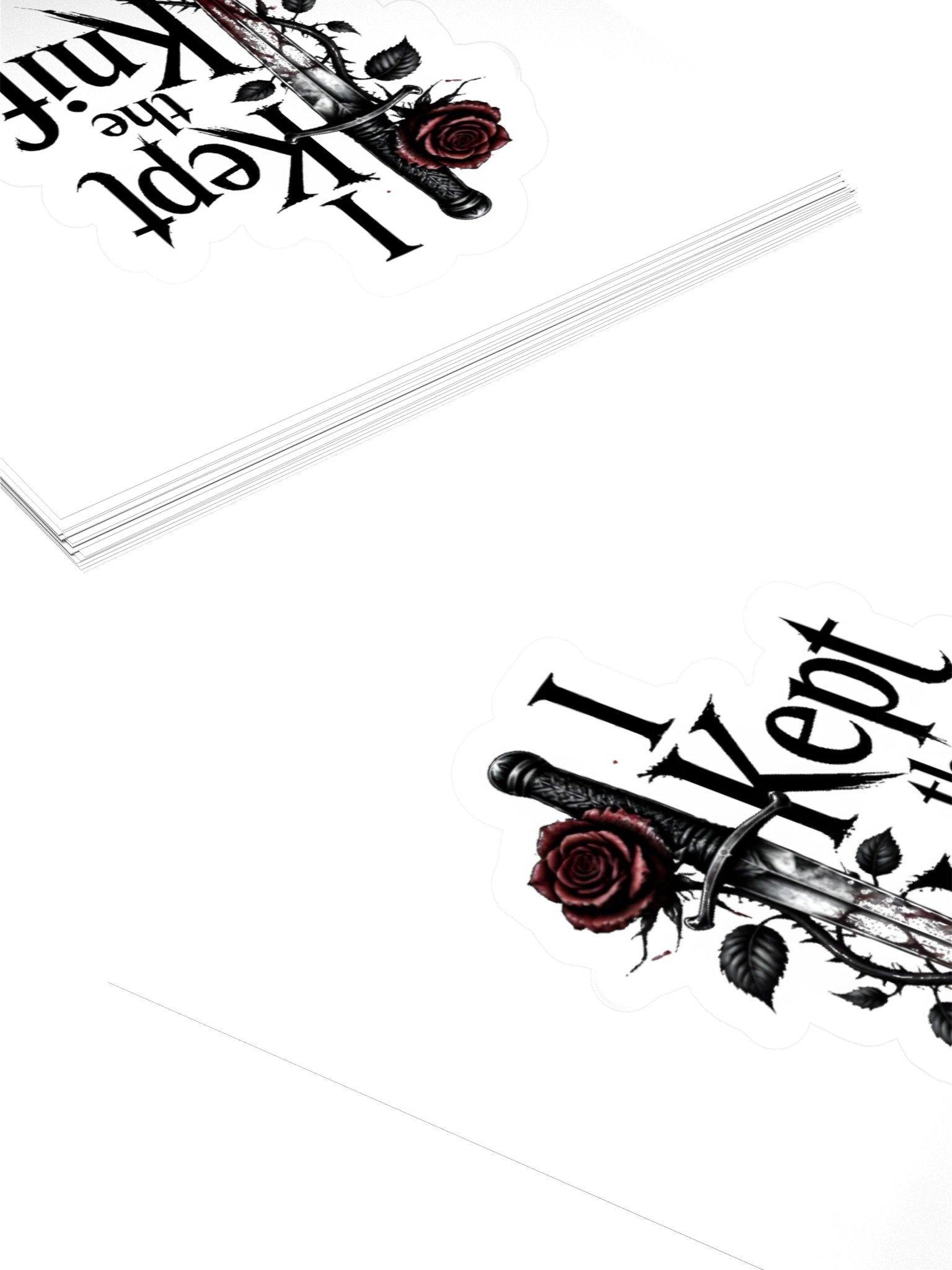 I Keep the Knife Stickers product image (4)