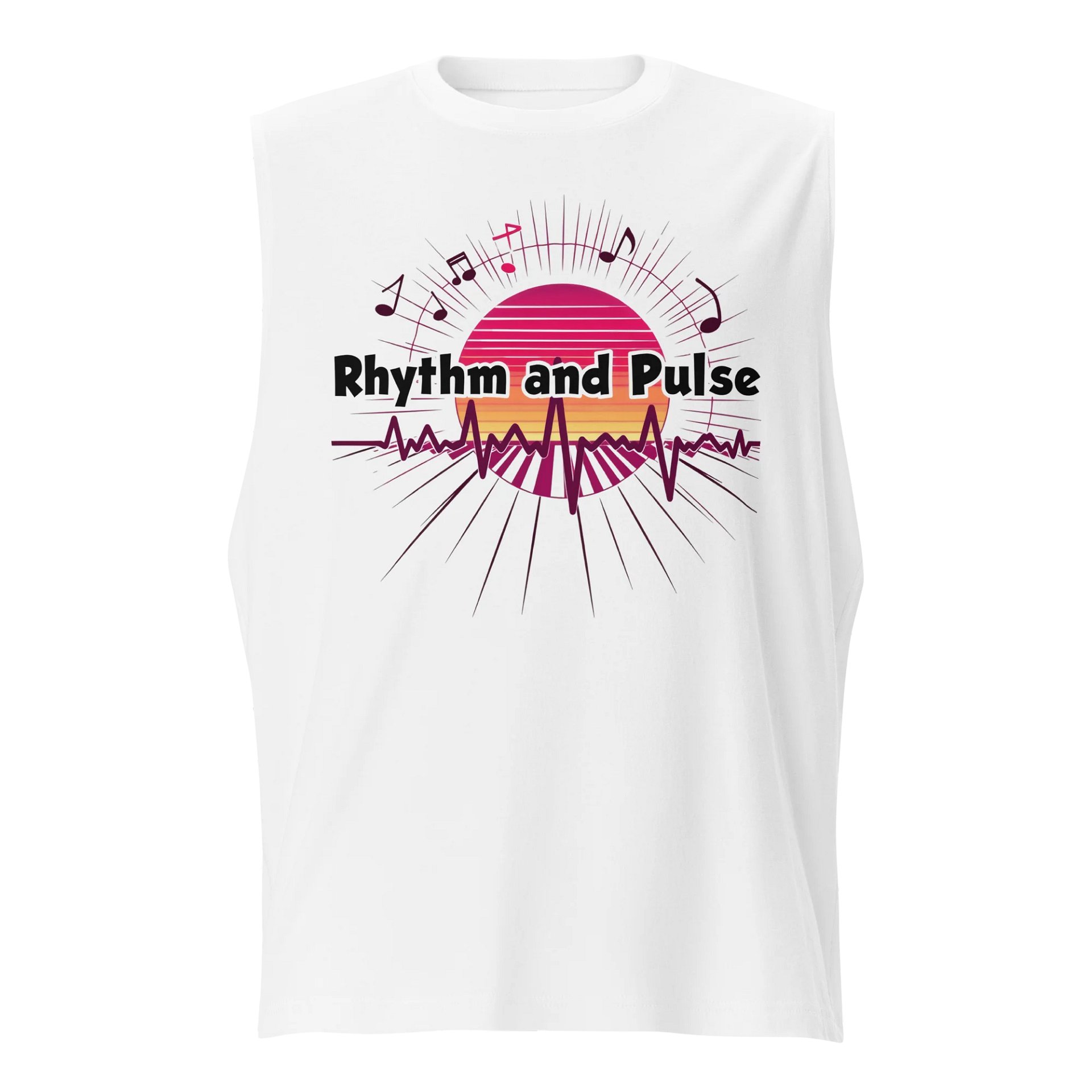 Sunset Rhythm Muscle Tank product image (1)