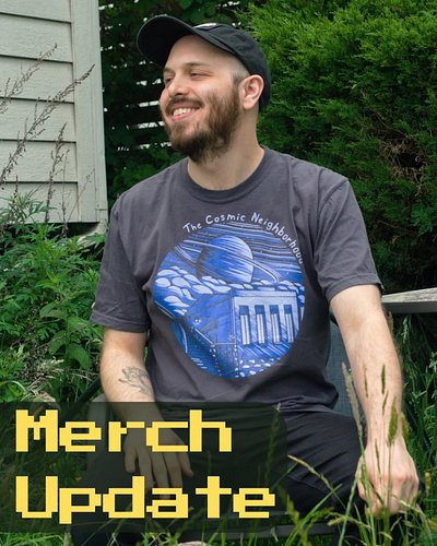 We have a massive, 🪐cosmic✨ merch update for you! We've been busy behind the scenes spinning up some brand new products.

We'...