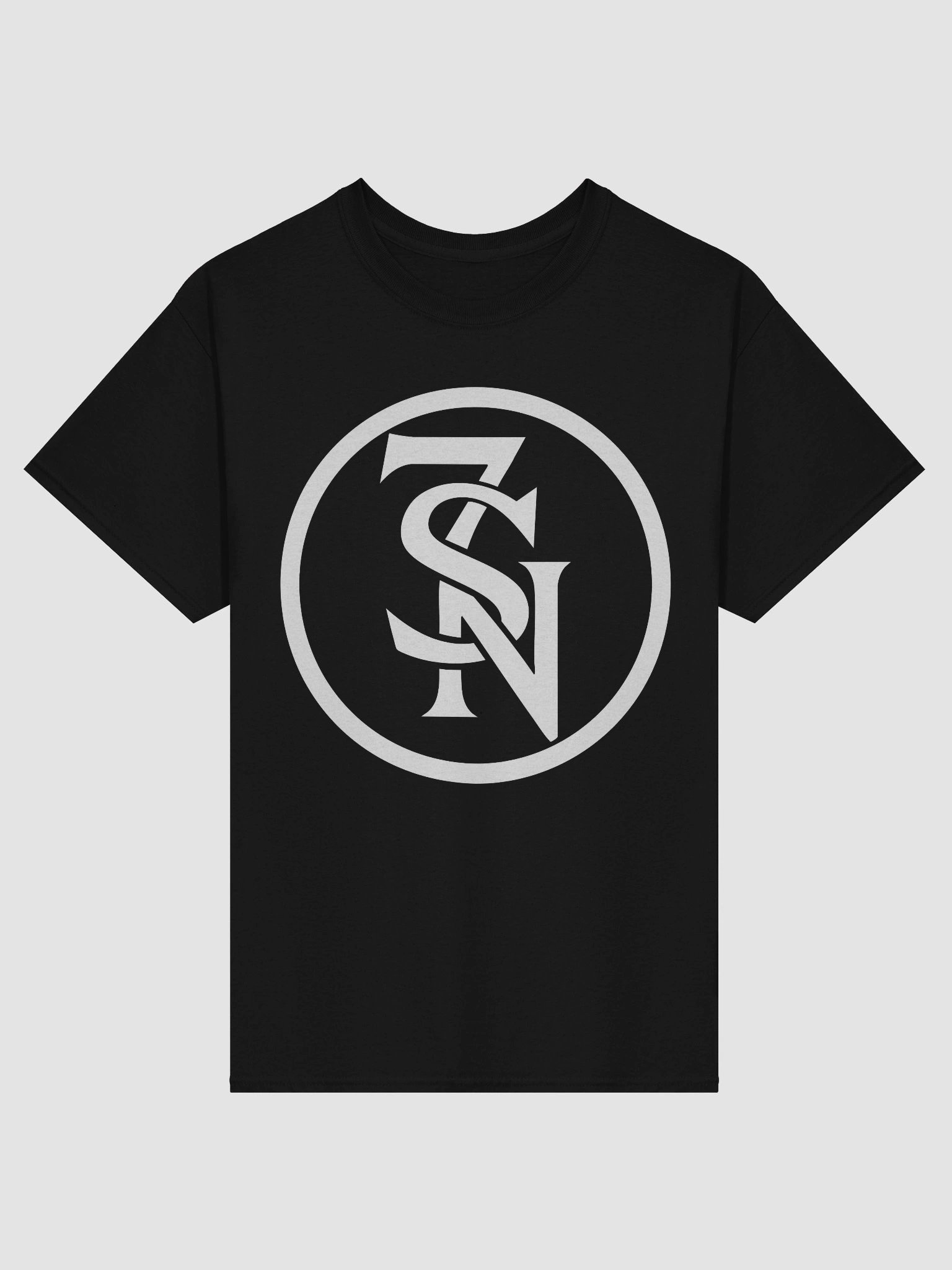 Seven Shades of Nothing White Logo on Gildan Heavyweight T-Shirt product image (1)