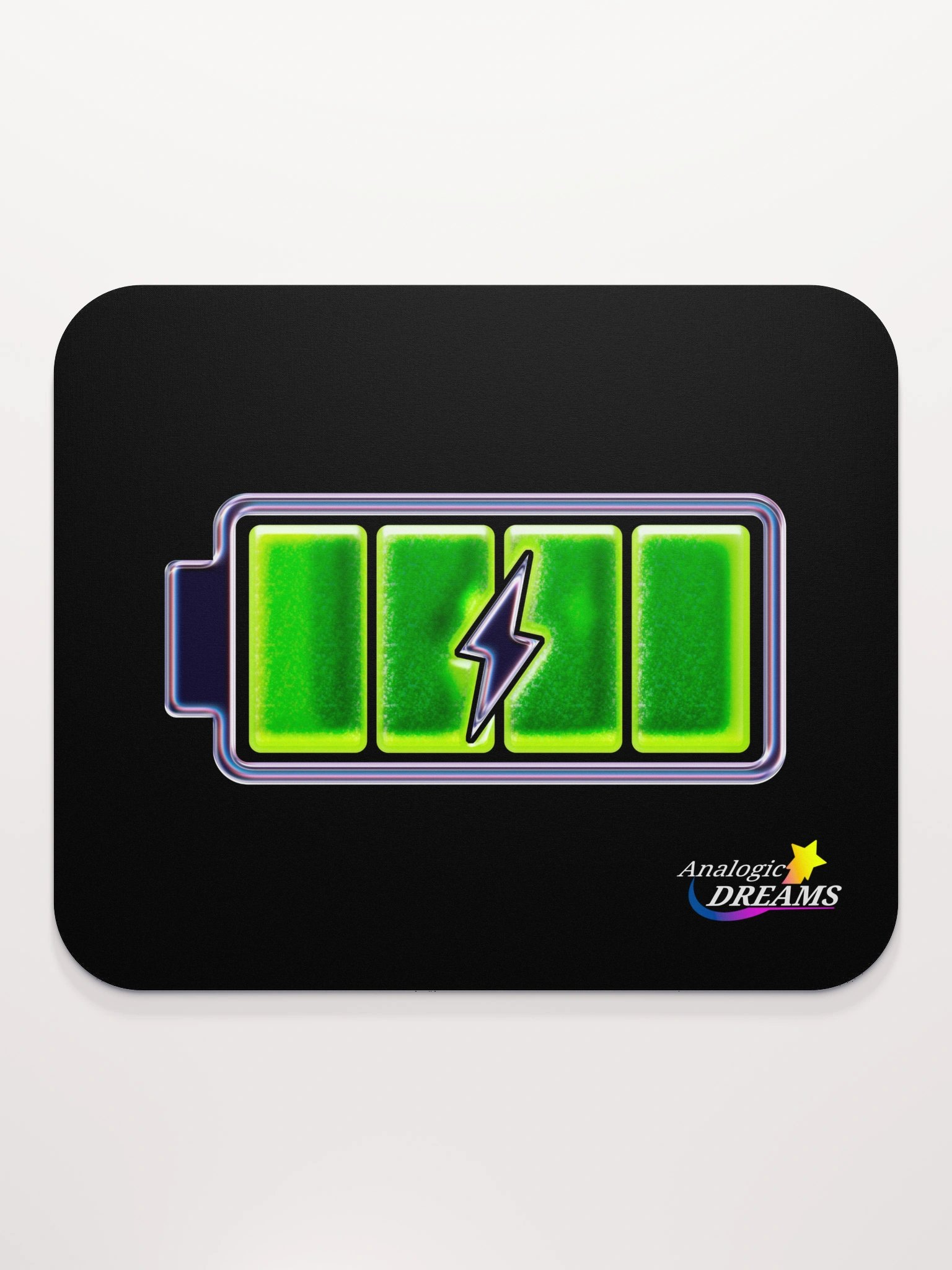 Battery Charge Green (Mouse Pad) product image (2)