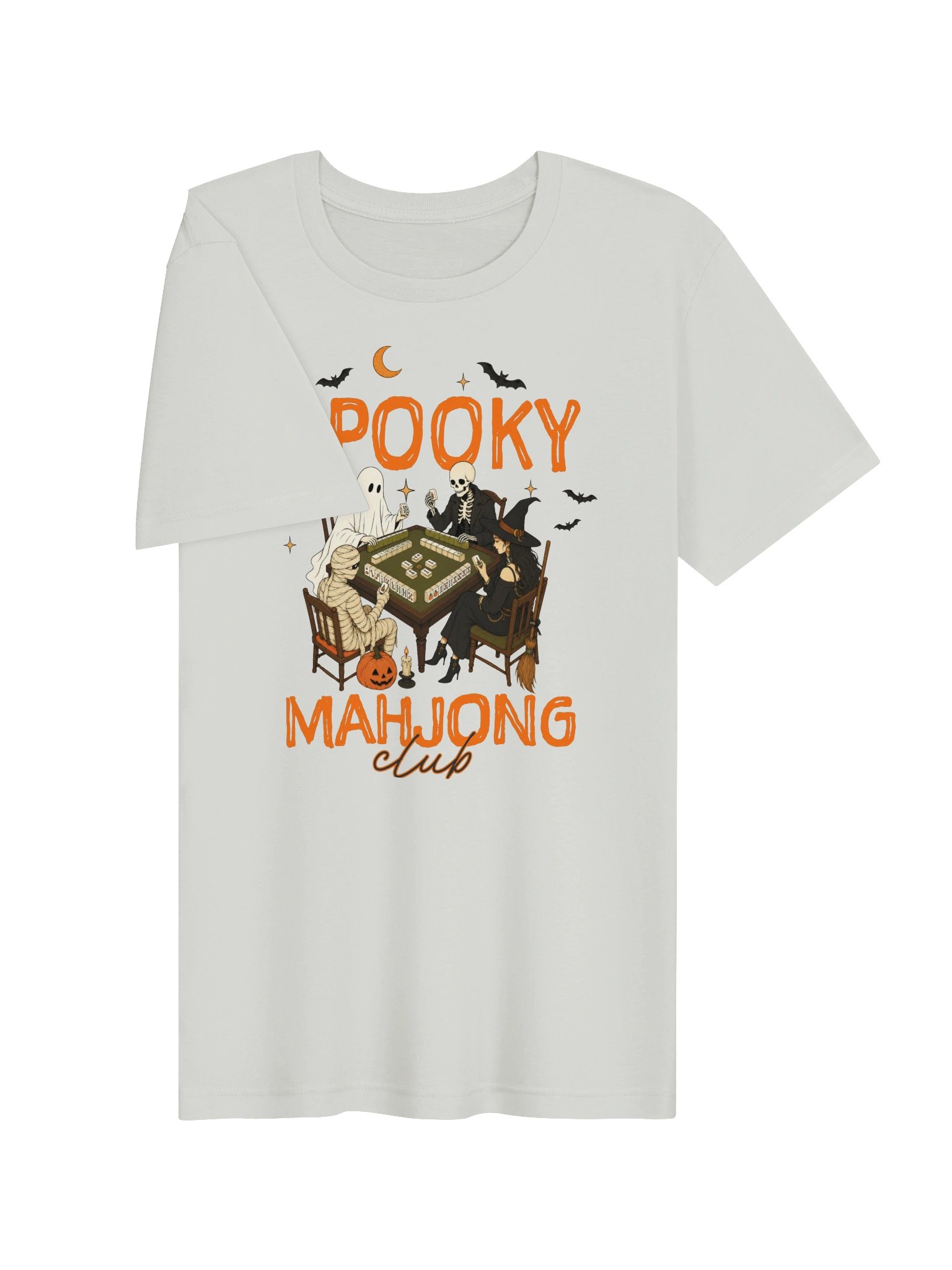 Spooky Mahjong Club T-Shirt | Halloween Mahjong Tee product image (17)