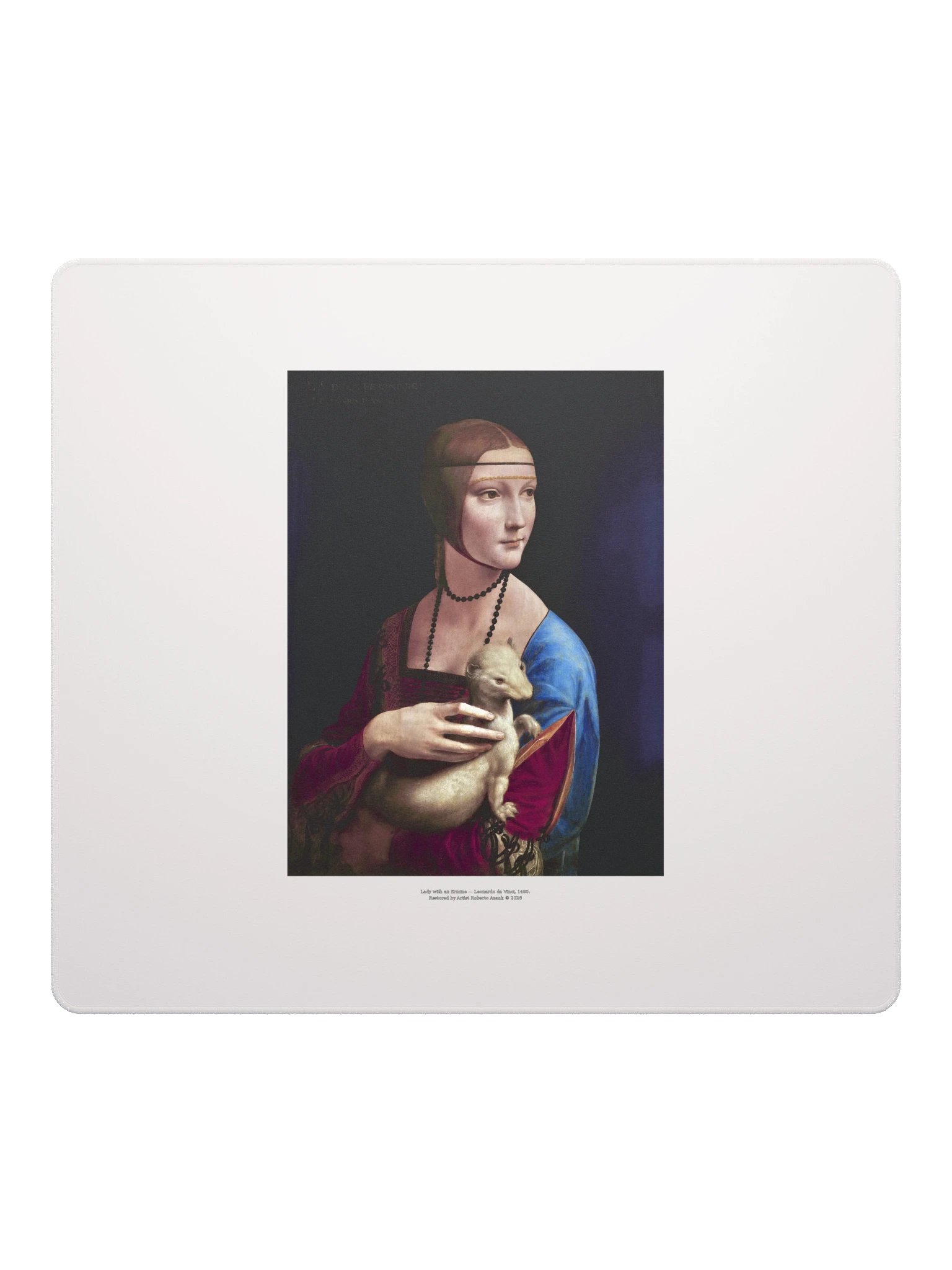 Lady with an Ermine — Mouse Pad product image (2)