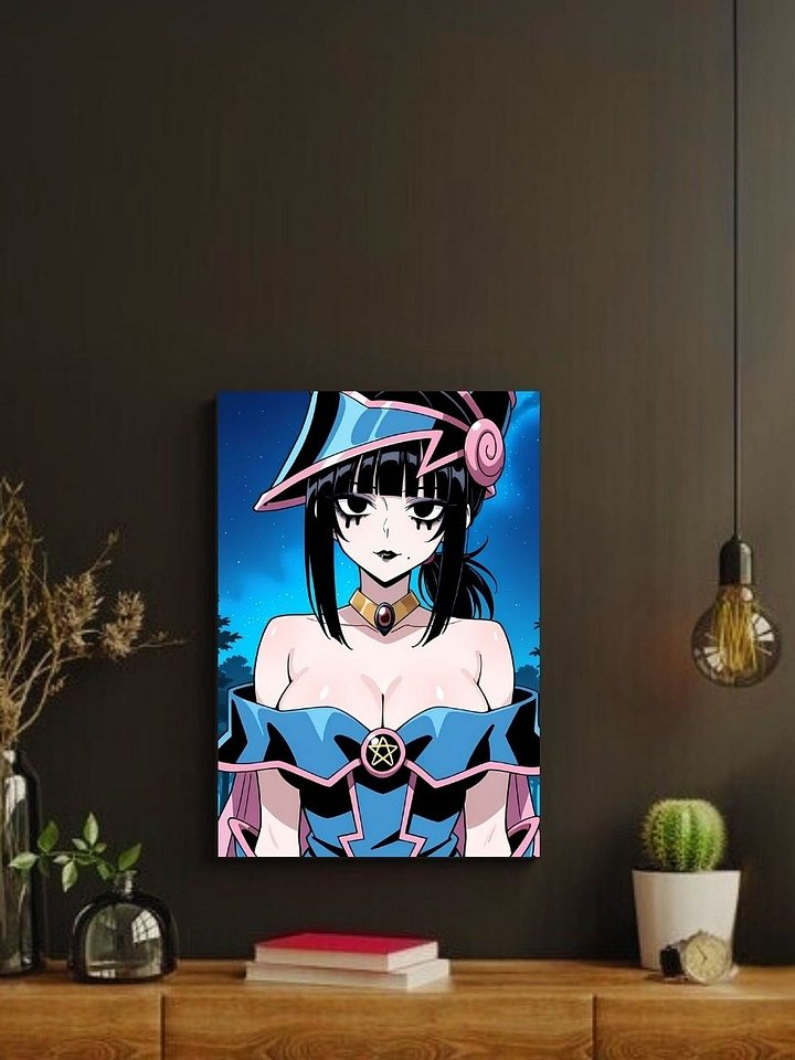 Luna Rain Dark Magician Girl – Glossy 8x10 Metal Print product image (2)
