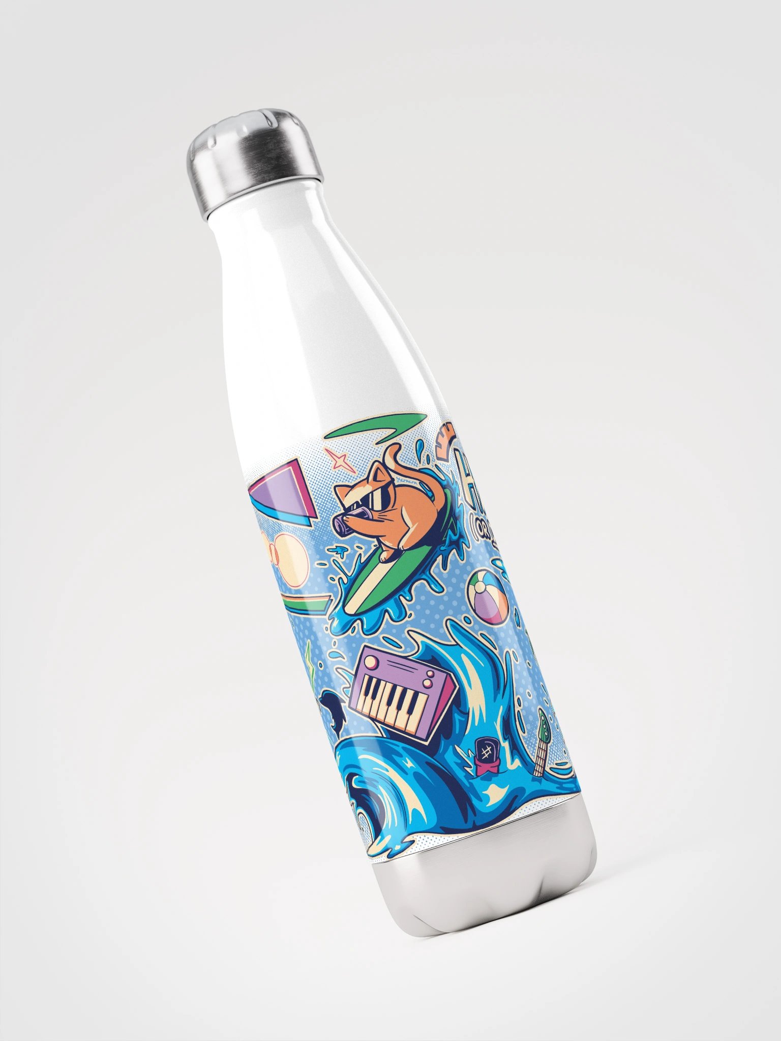 Hydrate (or DIEdrate) | Twist Cap Water Bottle product image (3)