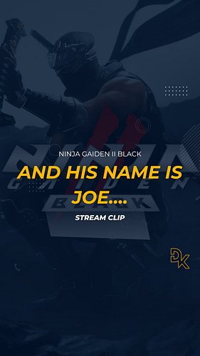 If you could rename a character, who, and what would you change it to?

Seriously, Joe Hayabusa needs a cooler name….

#twitc...