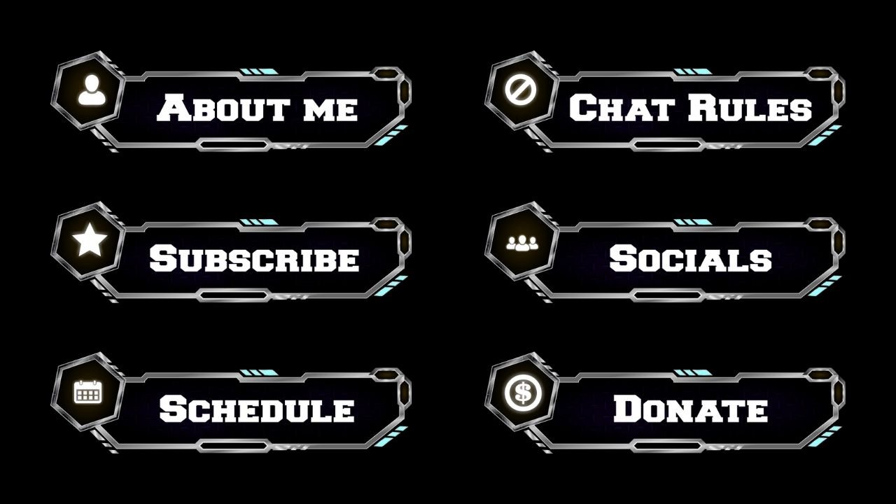 Heavy Metal Twitch Panels product image (1)