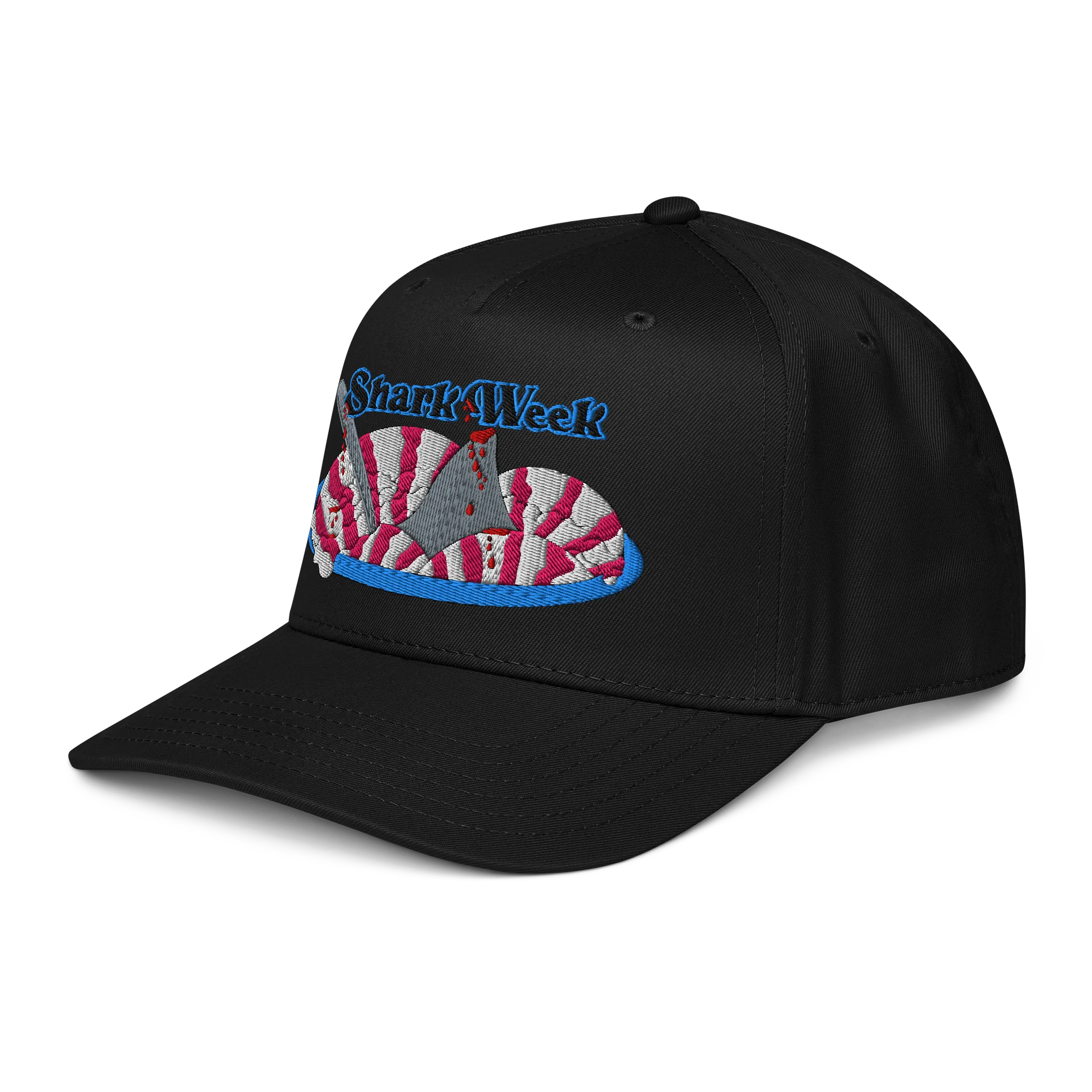 Shark Week Baseball Cap in Raspberry Ripple product image (2)