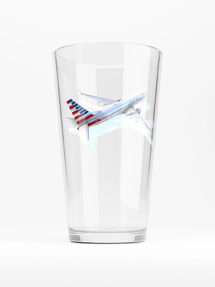 B737 5 Year Watercolor Pint Glass product image (2)