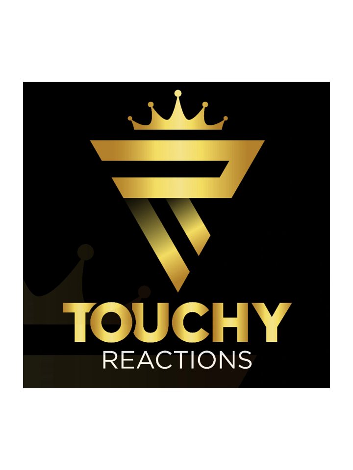 Touchy Reactions Logo Sticker product image (1)