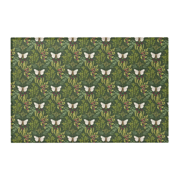 Bees and Foliage Area Rug product image (2)