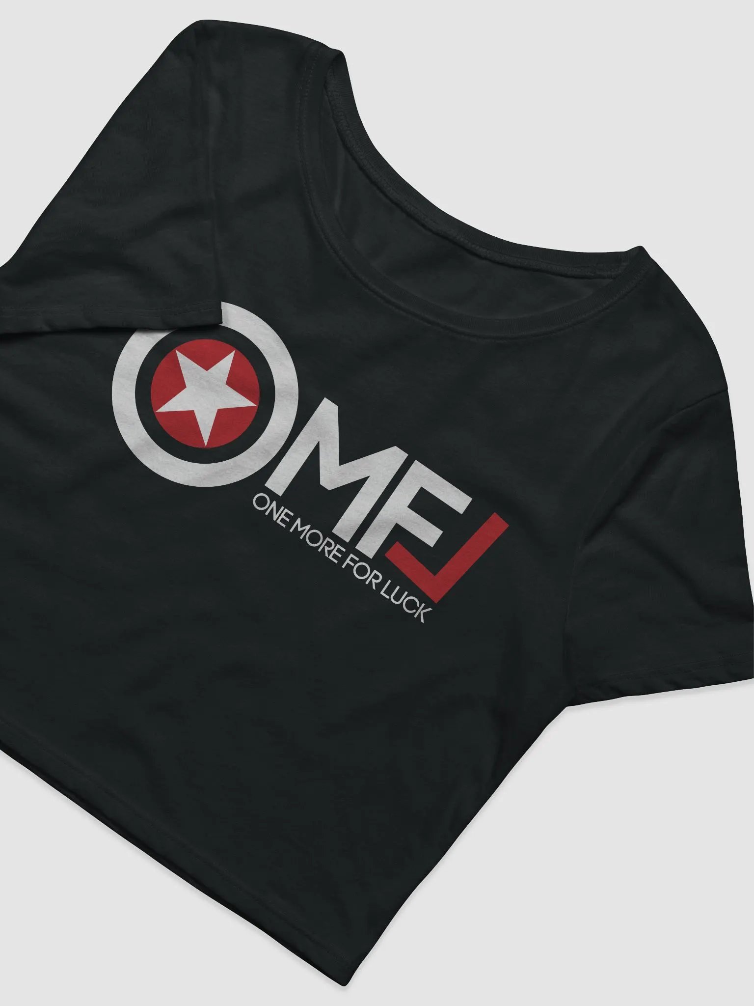 OMFL T-Shirt - Starry Luck Women's Crop Tee product image (3)