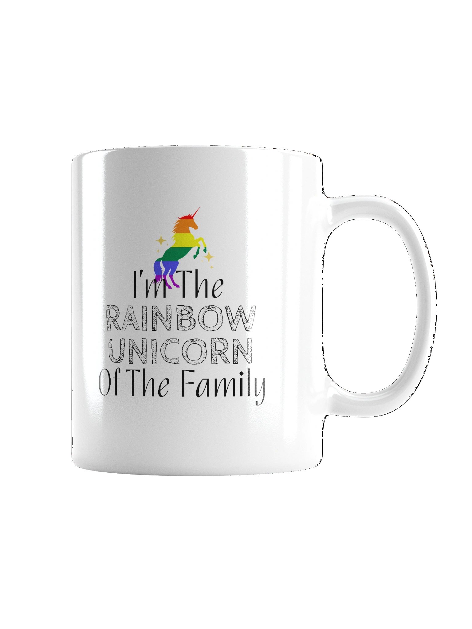 I'm The Rainbow Unicorn Of The Family Mug product image (4)